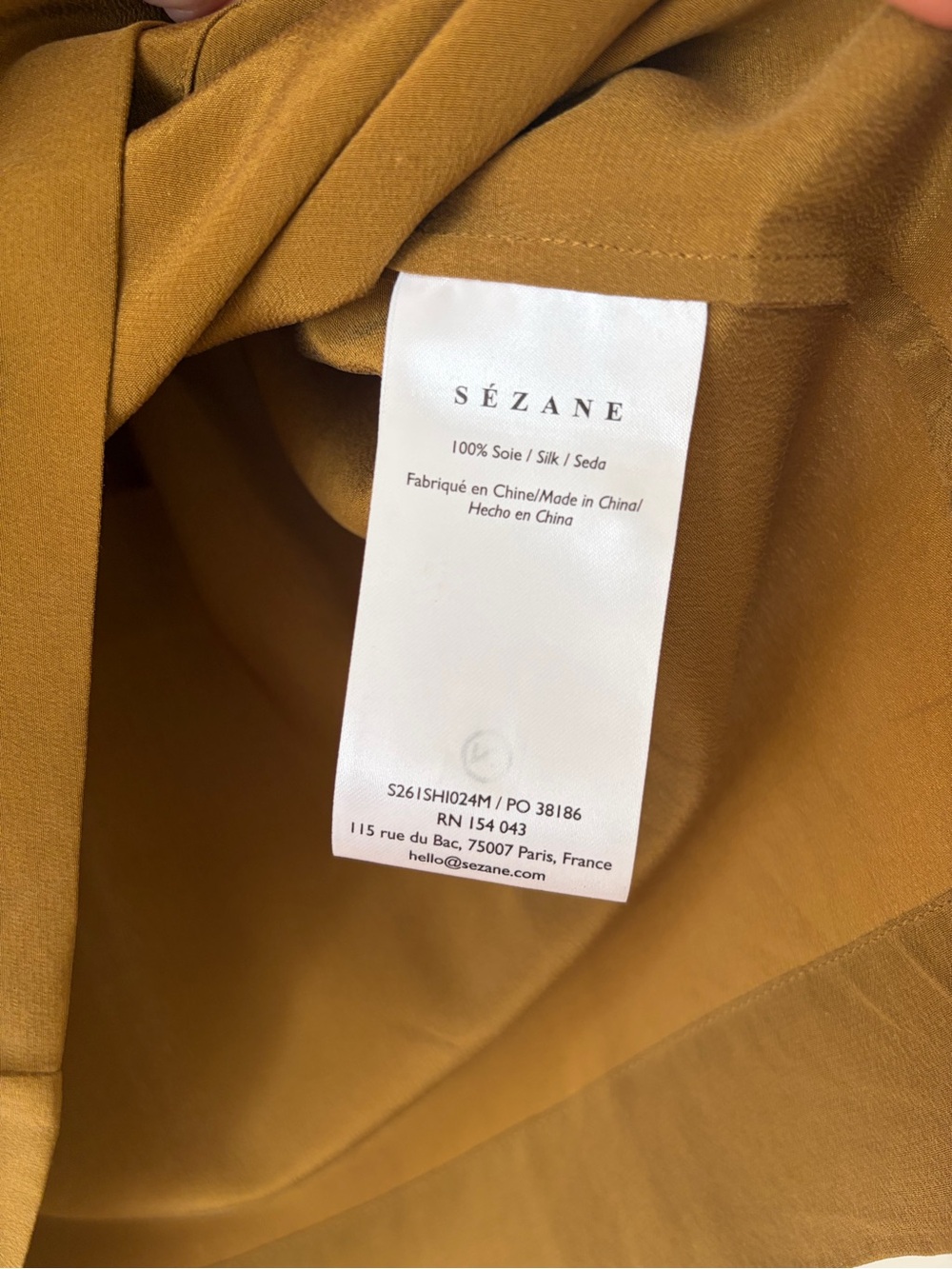 Sézane Maiana Shirt - Picture 9 of 10